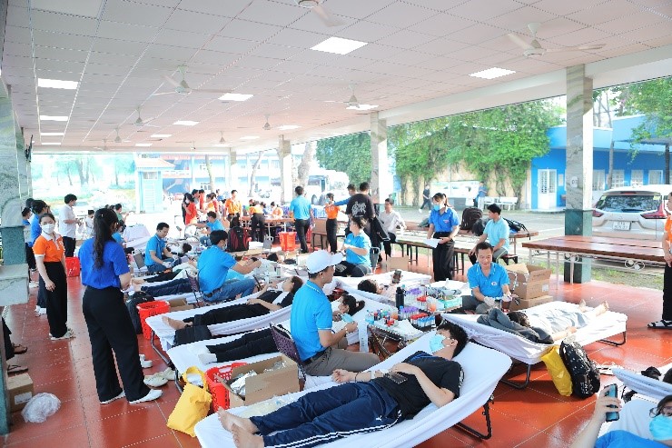 292 đơn vị máu thu được tại ngày hội Hiến máu nhân đạo lần thứ 26 